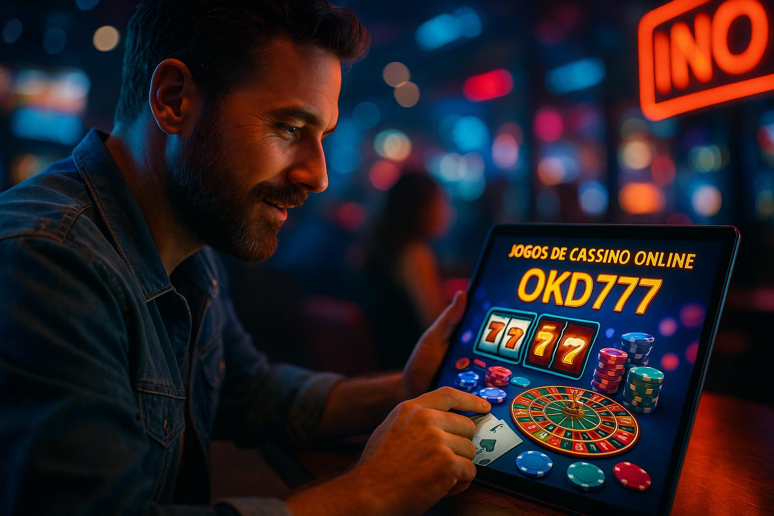 Jogos de cassino online inovadores e emocionantes na OKD777